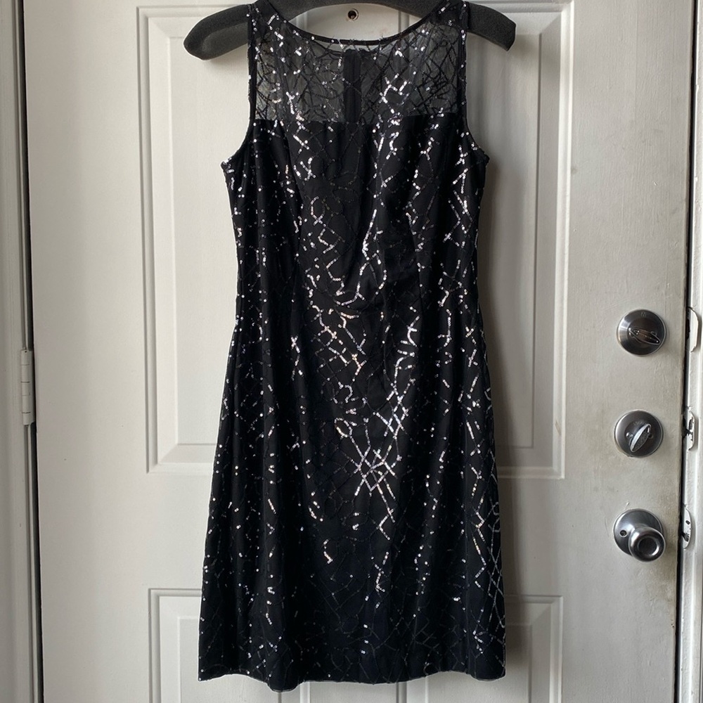 American Living Black Sequin Dress